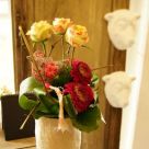 bouquet en hauteur